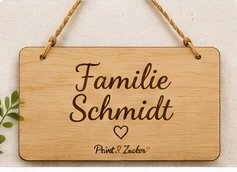 Personalisierte Namens- & Türschilder